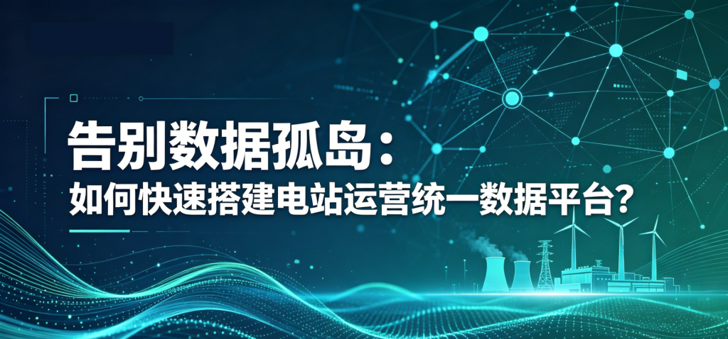 告别数据孤岛：如何快速搭建电站运营统一数据平台？