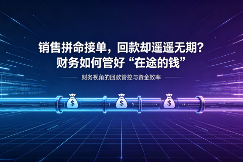 销售拼命接单，回款却遥遥无期？财务如何管好“在途的钱”