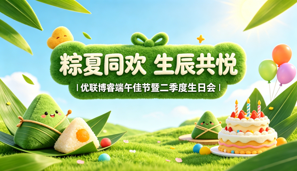 粽夏同欢 生辰共悦 | 优联博睿端午佳节暨二季度生日会圆满举行