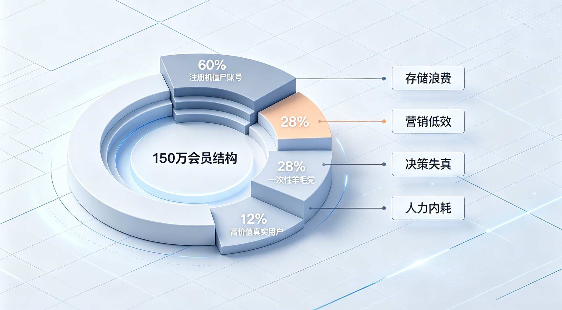 会员“死粉”难题——60%的会员号是“手机号注册机”，如何识别真价值用户？