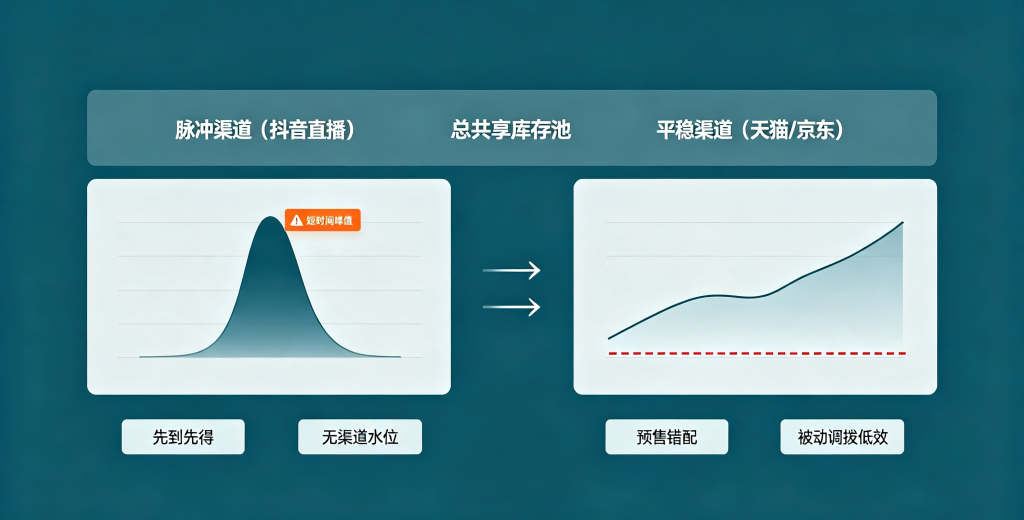 抖音爆单天猫断货,“一盘货”的承诺为何总是落空?——多平台库存协同的数字化解法
