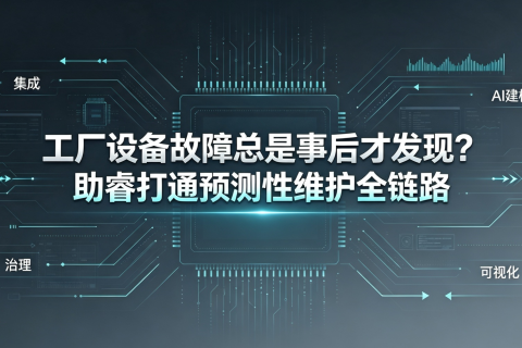 工厂设备故障总是事后才发现？助睿如何打通预测性维护全链路