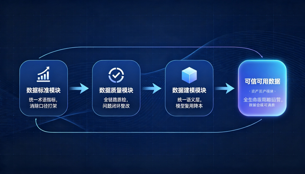 指标打架、数据堪忧?全流程数据治理平台如何让企业真正敢用数据
