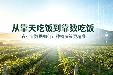 从”靠天吃饭”到”靠数吃饭”——农业大数据如何让种植决策更精准？