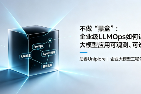 不做 “黑盒”：企业级 LLMOps 如何让大模型应用可观测、可迭代？