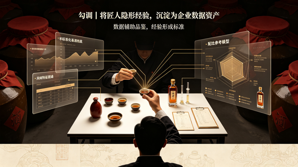 从"酿造"到"勾调"——白酒行业如何用数据把"老师傅的经验"变成"可复制的工艺"?