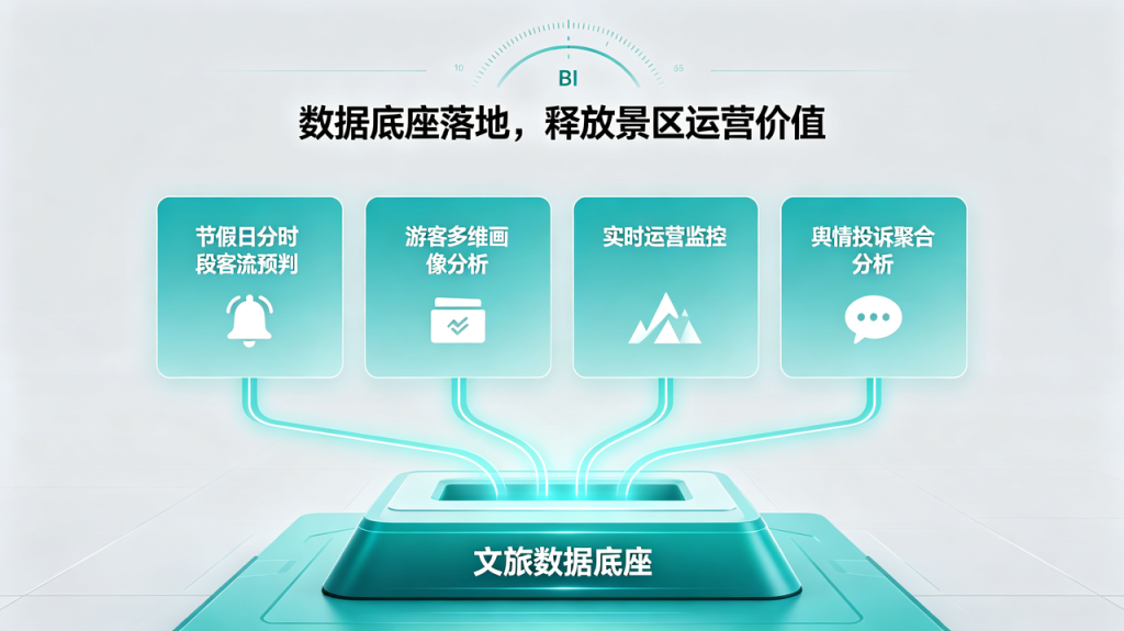 文旅多源数据底座建设:依托全域数据实现景区客流预判与精细化运营调度