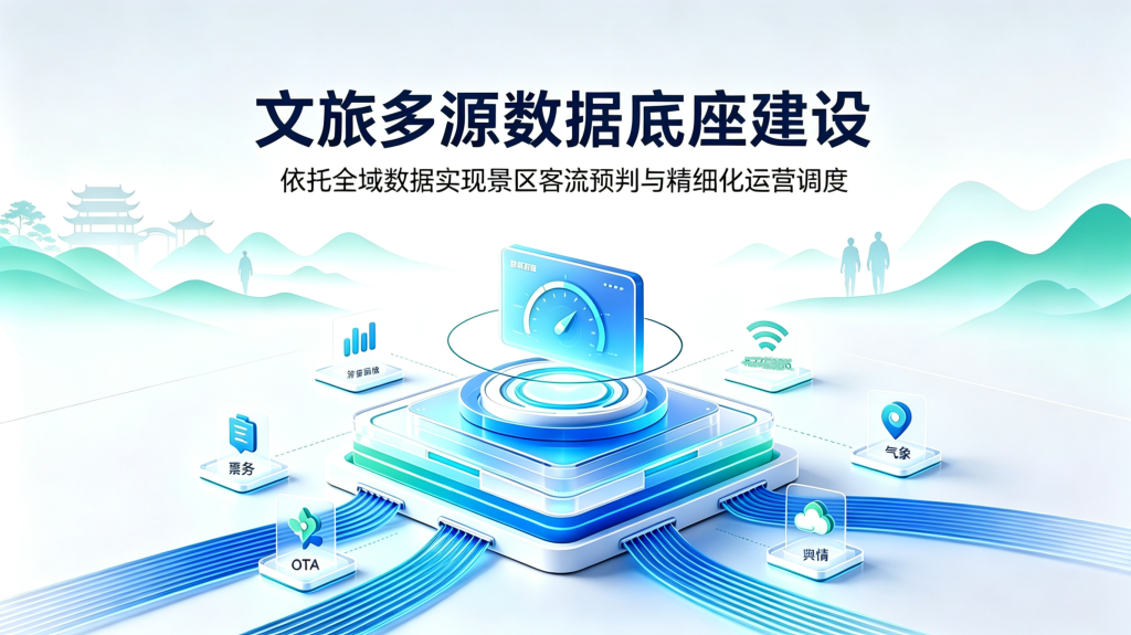 文旅多源数据底座建设:依托全域数据实现景区客流预判与精细化运营调度