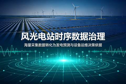 风光电站时序数据治理：海量采集数据转化为发电预测与设备运维决策依据