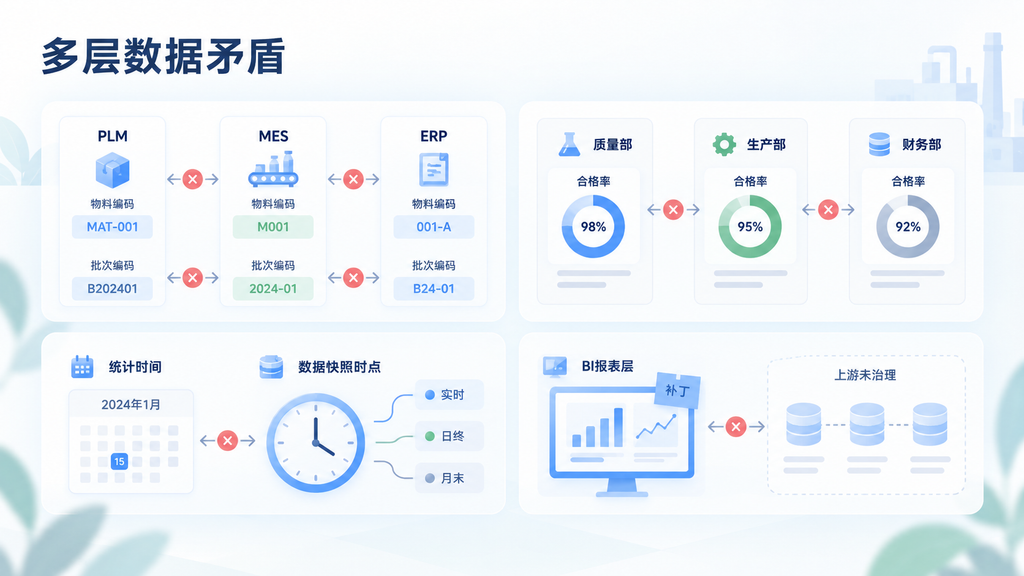 药企指标拉通：医药制造企业如何破解多系统指标口径分裂难题