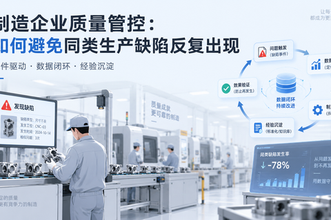制造企业质量管控：如何避免同类生产缺陷反复出现