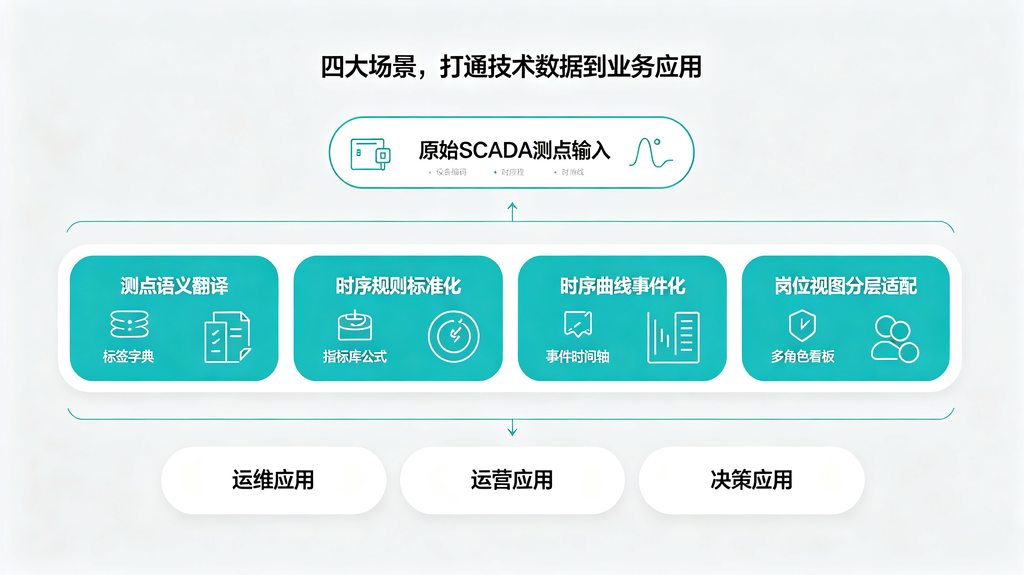 破除时序数据应用壁垒:新能源集团SCADA测点业务化落地解决方案