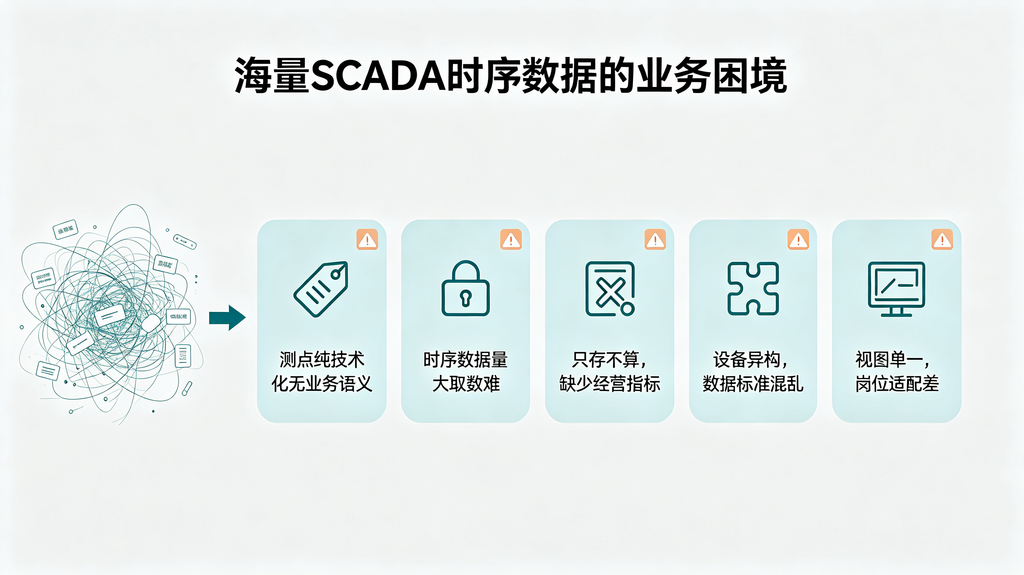 破除时序数据应用壁垒:新能源集团SCADA测点业务化落地解决方案