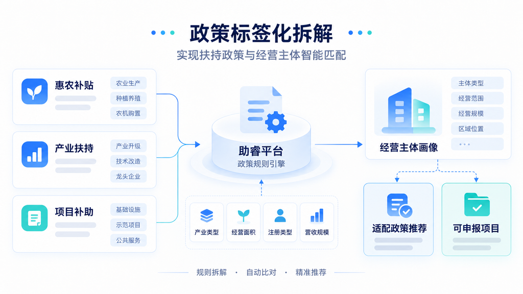 数据赋能乡村振兴：县域多部门涉农数据如何精准落地产业扶持