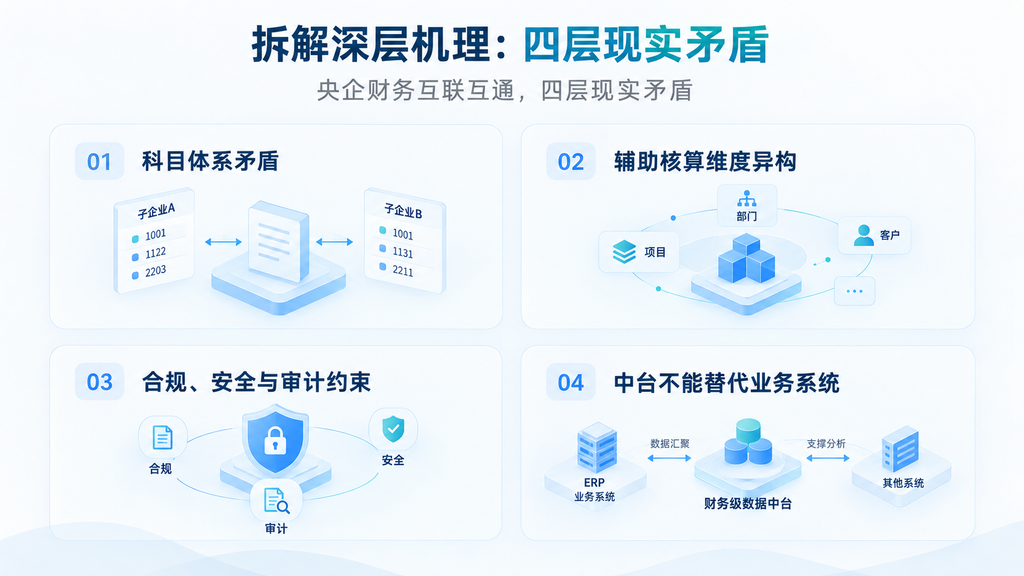 财务级数据中台:央企财务互联互通,这是一道必答题