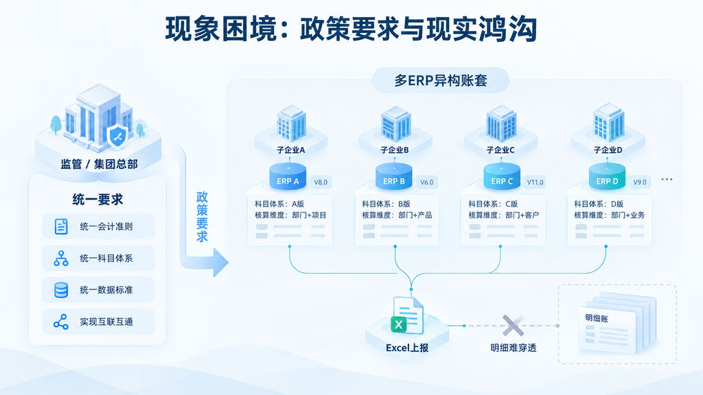 财务级数据中台:央企财务互联互通,这是一道必答题