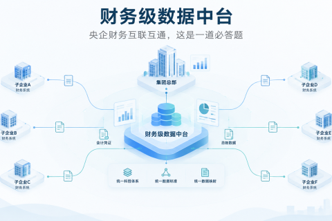 财务级数据中台：央企财务互联互通，这是一道必答题