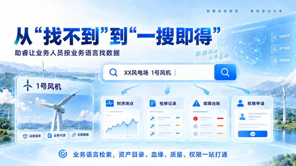 能源数据地图：能源集团如何构建全域可检索的数据资产地图