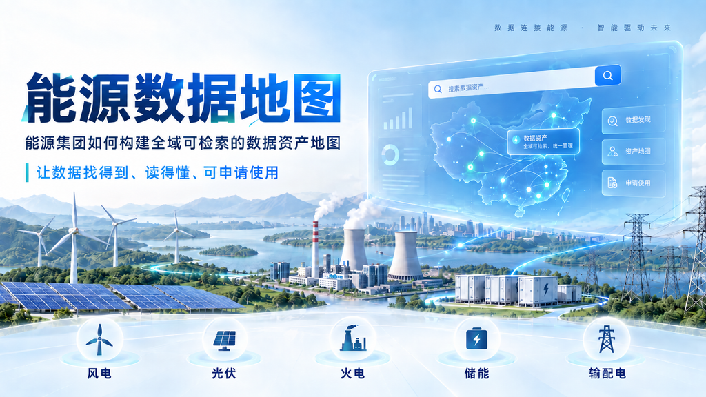 能源数据地图：能源集团如何构建全域可检索的数据资产地图