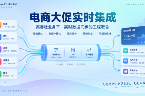 电商大促实时集成：高吞吐业务下，实时数据同步的工程取舍