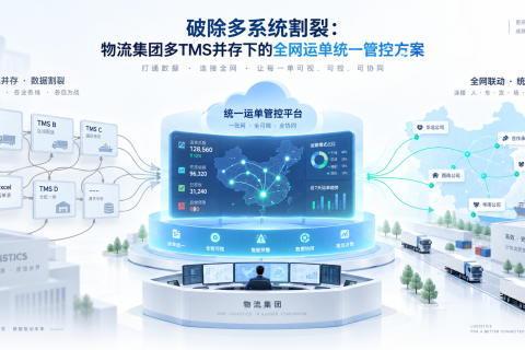 破除多系统割裂：物流集团多TMS并存下的全网运单统一管控方案