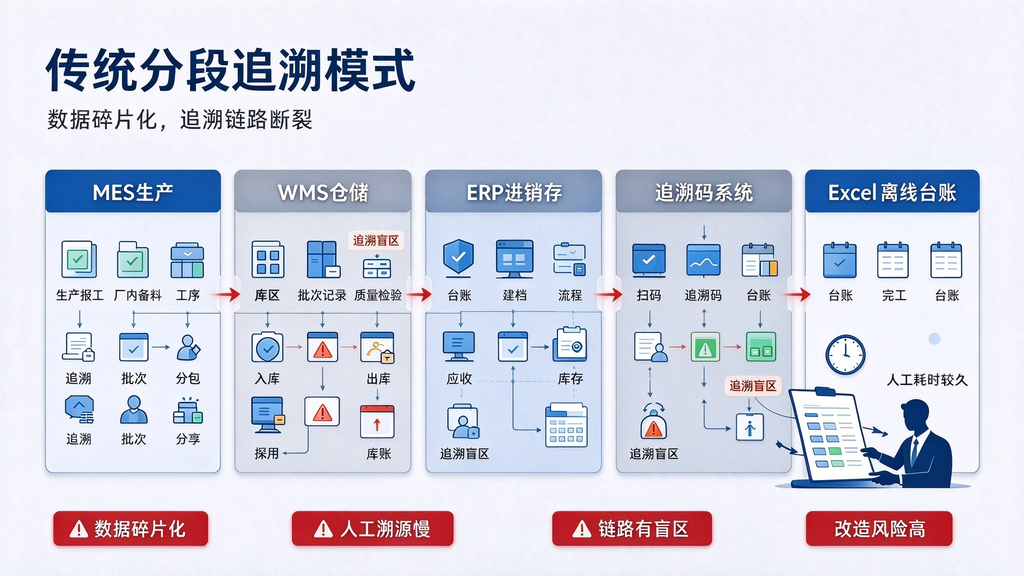 轻量落地合规追溯:零系统改造实现药品批次全链路数据溯源