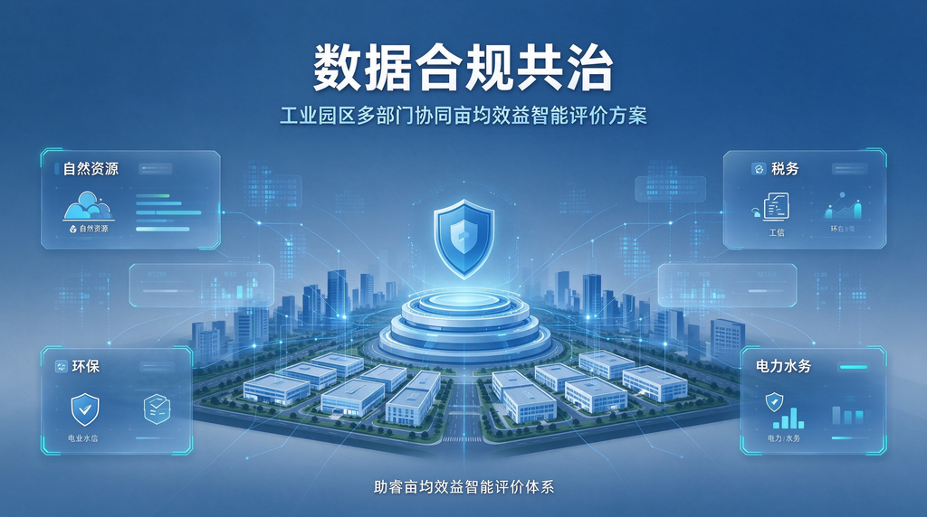 数据合规共治：工业园区多部门协同亩均效益智能评价方案