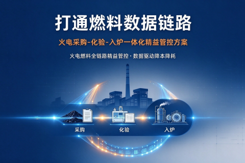 火电数据治理：燃料采购-化验-入炉全链路精益管控方案