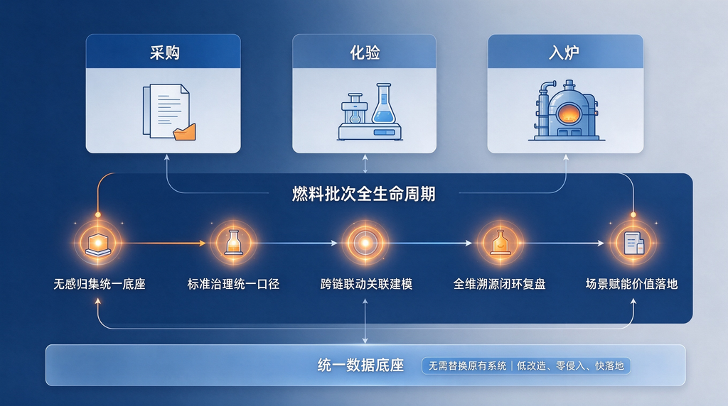 火电数据治理:燃料采购-化验-入炉全链路精益管控方案