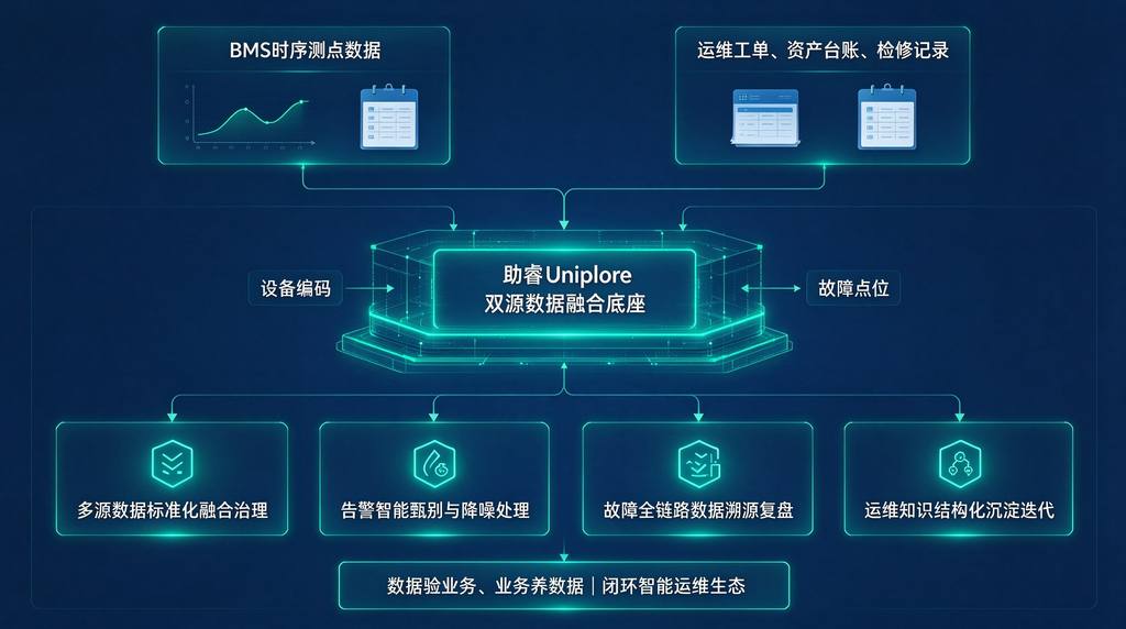 储能智能运维升级:基于时序测点与工单数据的融合分析方法