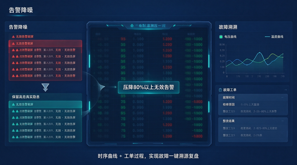 储能智能运维升级:基于时序测点与工单数据的融合分析方法