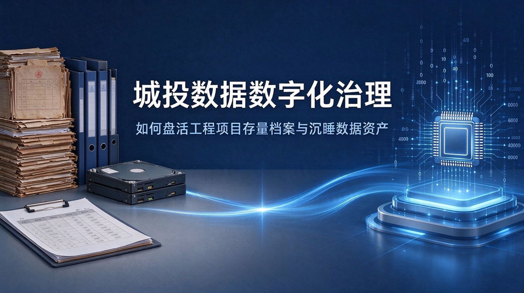 城投数据数字化治理：如何盘活工程项目存量档案与沉睡数据资产