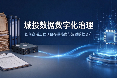城投数据数字化治理：如何盘活工程项目存量档案与沉睡数据资产