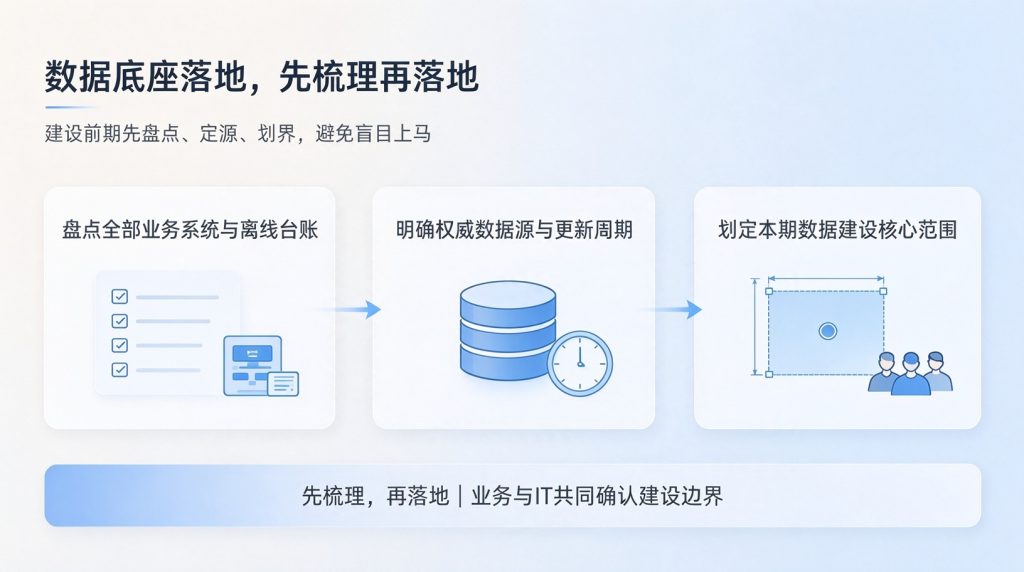 老旧系统一大堆，企业该如何搭建可用的数据底座