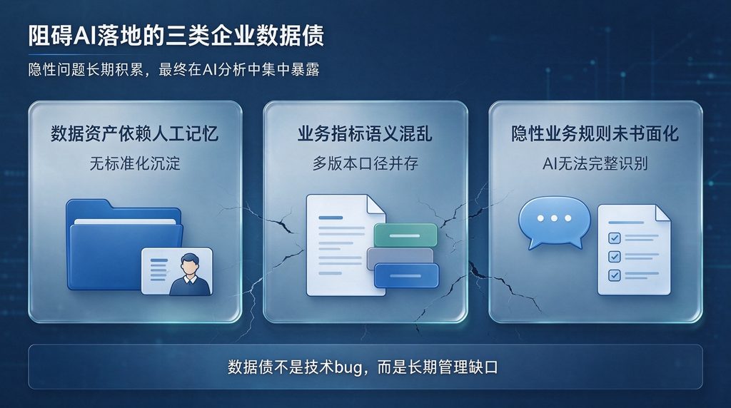 AI分析报告看似完美却不敢用？核心问题不在大模型