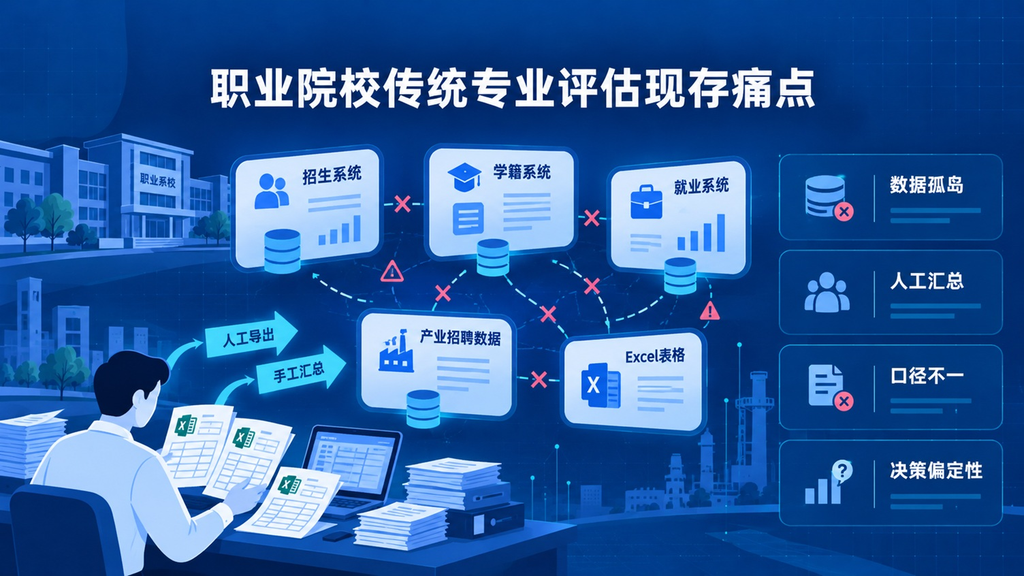 职校专业动态调整:依托就业与产业数据构建专业质量评估体系