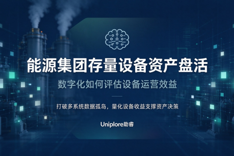 能源集团存量设备资产盘活，数字化如何评估设备运营效益