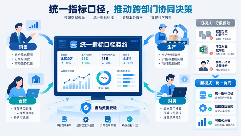 制造企业产销协同:打通生产与销售数据,消除产销错配盲区
