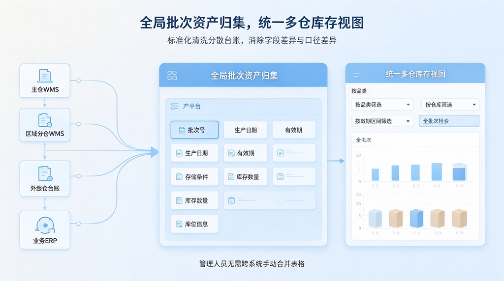 多仓药品进销存数据割裂,如何精准管控临期损耗风险
