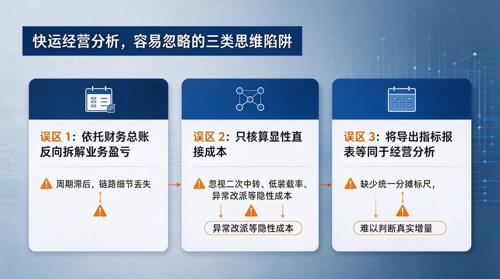 快运成本散落在全链路,经营分析该从哪里找突破口?