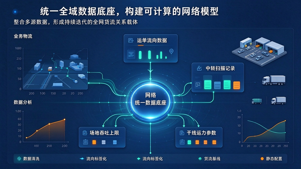 货量波动难预判,如何提前测算快运中转与干线方案?